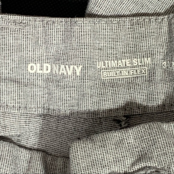 Old Navy Ultimate Slim Built In Flex Gray Pants - Picture 5 of 11